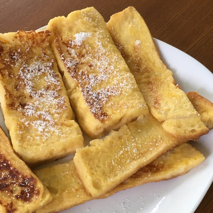 休日の朝に☆フレンチトースト